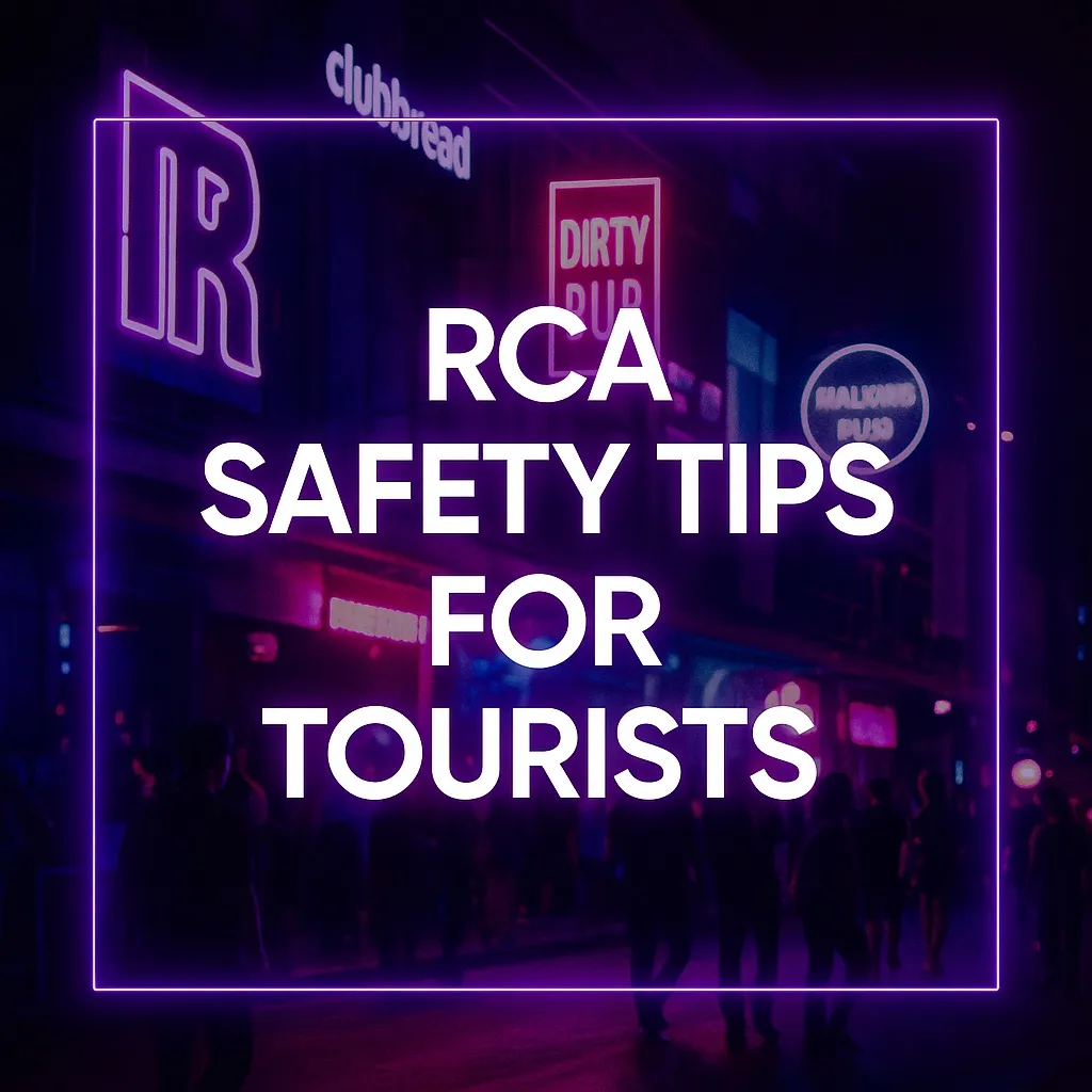 RCA Safety Tips for Tourists